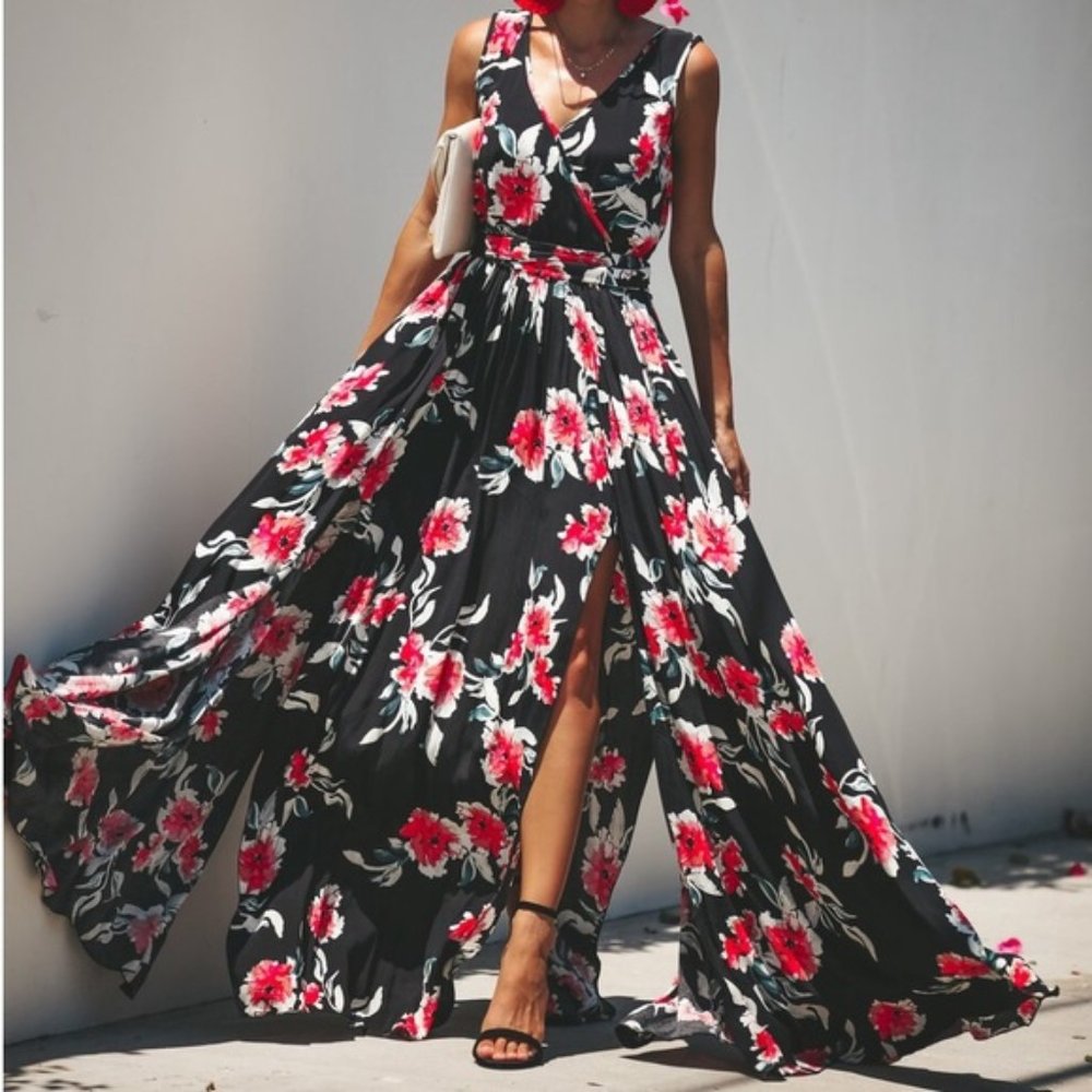 VICI Monte Rosa Diana Sleeveless Maxi Dress